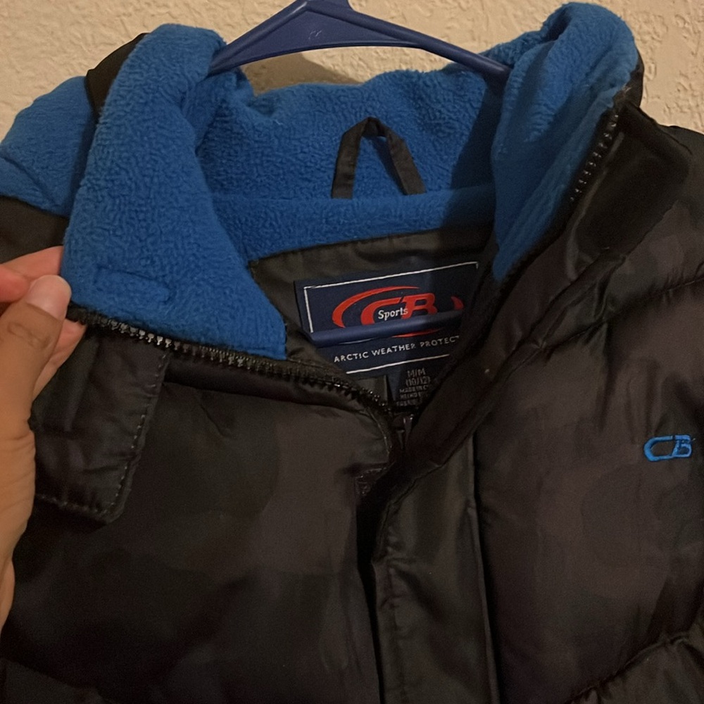 Boys Camo print puffer jacket - Picture 5 of 14